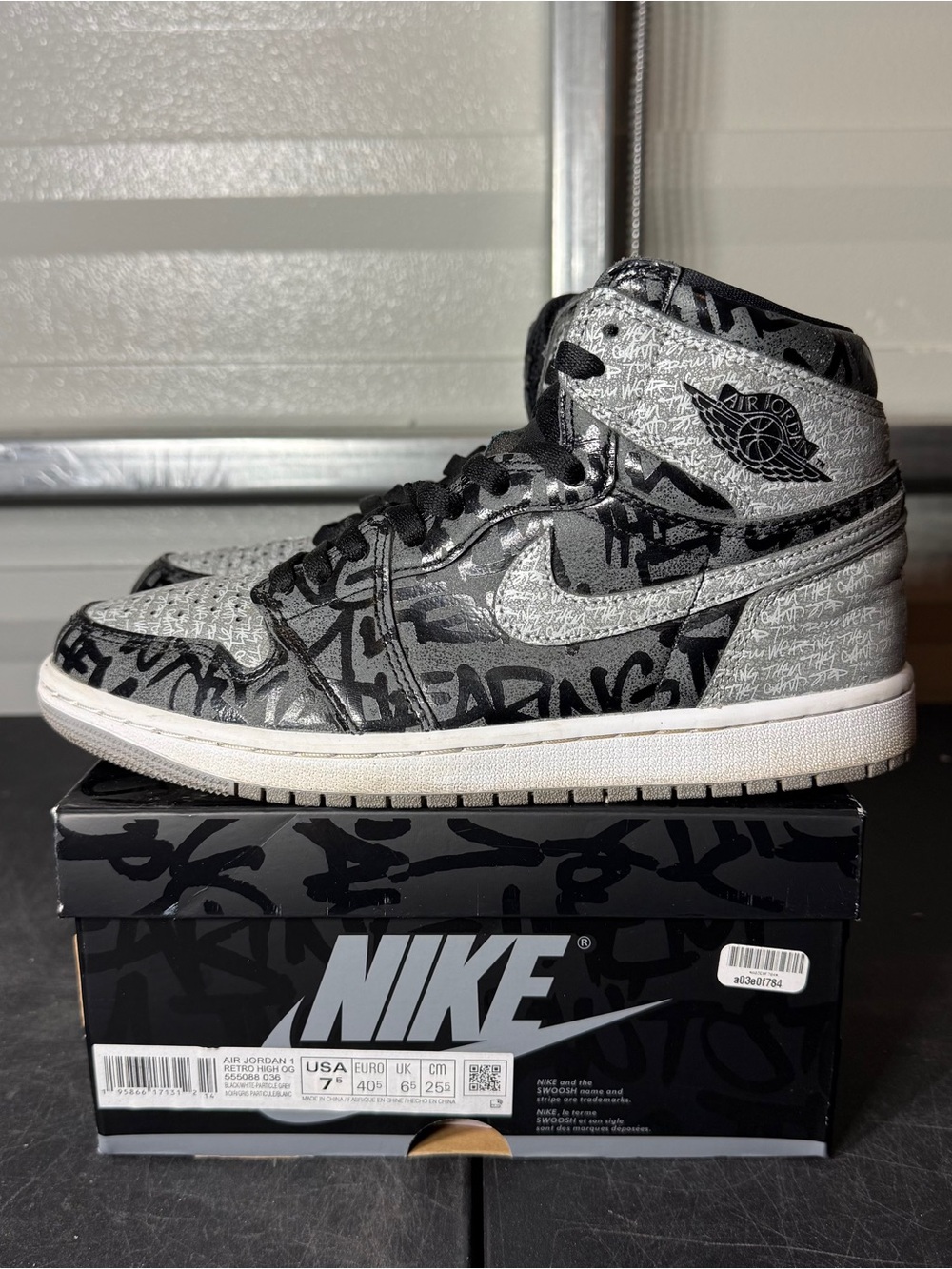 Size 7.5 - AJ 1 Rebellionaire